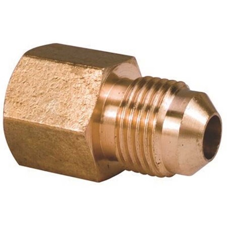 Proplus 3/8 in. x 3/8 in. FIP Brass Flare Connector 46-6-6